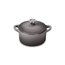 Your comments help us improve our website. Le Creuset Signature Cast Iron Mini Dutch Oven 0 333 Quart Oyster Cutlery And More