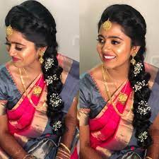 Image May Contain 3 People Indian Bride Hairstyle Engagement Hairstyles Front Hair Styles