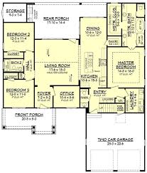 Ranch designs come in every size and style including split level and raised ranch floor plans and are easily customized to your specifications. Open Concept Ranch Floor Plans Houseplans Blog Houseplans Com