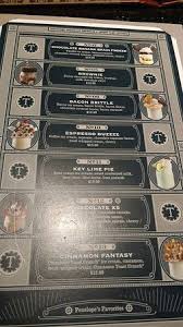 White chocolate ice cream, graham crackers, marshmallow cream, mirror glazed moon pie, mardi gras chocolate candies Milkshake Menu Picture Of The Toothsome Chocolate Emporium Savory Feast Kitchen Orlando Tripadvisor