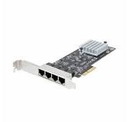 StarTech.com 4-Port 2.5Gbps PCIe Network Card, Computer Network Card, Intel  I225, Multi-Gigabit Ethernet Interface Card