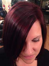 Red Hair Mahogany Hair Rusk Red Violet Hair Frisuren Mahagoni Haare Pflegeleichte Frisuren