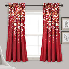 Enjoy free shipping on most stuff, even big stuff. Weeping Flower Room Darkening Window Curtain Pair Lush Decor Www Lushdecor Com Lushdecor