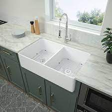 We did not find results for: Logmey 32 Inch Farmhouse Sink Apron Front Fireclay Double Bowl White Ceramic Kitchen Sink Buy Online In Bulgaria At Bulgaria Desertcart Com Productid 159716491