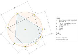 Geometry Problem 1245 Cyclic Or Inscribed Quadrilateral Circle Arc Midpoint Geometry Problems Quadrilaterals Midpoint