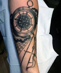 Map tattoos are perfect for guys who love an adventure! 101 Compass Tattoo Designs For Men Outsons Men S Fashion Tips And Style Guide For 2020