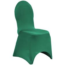 Spandex Stretch Banquet Chair Cover Emerald Green Banquet Chair Covers Chair Cover Folding Chair Covers