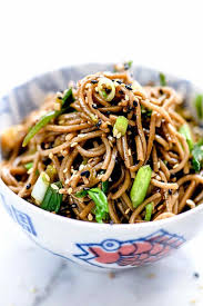 Heat the oil in a large pan over medium high heat. Sesame Soba Noodles Foodiecrush Com
