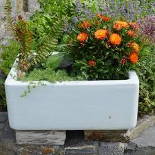 belfast sink garden