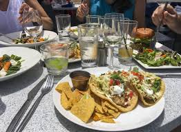 The fish is nestled into a la finca tortilla and topped with slaw, cilantro, baja cream sauce and secret sauce, salsa roja. Best Restaurants In La Jolla Where To Eat Now Indilens News Team Live Daily News On India And Around The World