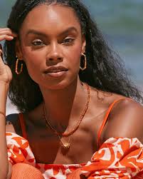 Strand Necklace Vintage Kendra Scott Necklace Kendra Scott Hallie Short  Pendant Necklace Gold Sky Blue MOP