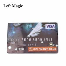 Some of us do not like cash next to us. Credit Card Floating Cigarettes Magic Tricks Suspend Credit Card Close Up Stage Props Magician Magic Profesional Illusion