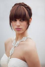 35 Best Wedding Hair With A Fringe Images On Pinterest Wedding Hair Styles Bridal Hairstyles Weddinghairstyles Long Hair Styles Hair Styles Fringe Hairstyles