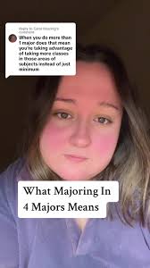Replying to @Carol Dearing quadruple major explained #collegestudents  #academic #nerdtok #quadruplemajor #collegelifestyle