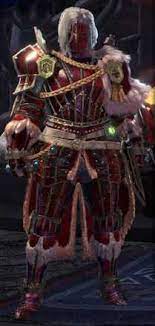 Bring it back to the blacksmith . How To Unlock And Get The Teostra Beta Layered Armor Monster Hunter World Mhw Game8