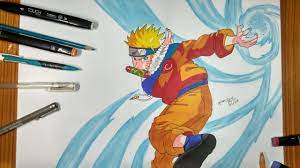 Drawing Naruto Rasengan- Naruto - Youtube