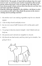 He melted it all down and used engraving tools to carve a gold calf. Aaron And The Golden Calf Coloring Pages