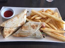 If you think smoked salmon only goes on bagel sandwiches, think again. Smoked Salmon Cream Cheese Caper Wrap Picture Of The Coffee Club Tauranga Tripadvisor