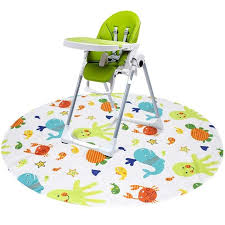 Easy Clean Playmat Splat Mat High Chair Mat Floor Mats