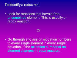 Redox Comes From The Two Words Oxidation And Reduction Oxidation Loss Of Electrons When Things Lose Electrons They Become Positive We Learned That Ppt Download