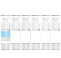 1OZ/30ML Airless Pump Bottles, 6 Pack Lotion Dispenser Travel Size Pump  Bottles, Vacuum Cosmetic Travel Bottle for Lotion, Creams, Foundation, ...