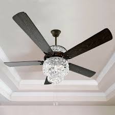 Andersonlight rustic ceiling fan with crystal light home indoor quiet fan light reversible wood blades ceiling fan chandelier bedroom. Business Industrial Home Crystal 5 Blades Ceiling Fan Chandelier Lighting Pendant Light Fixtures Light Bulbs Lamps