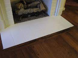 How To Paint A Fireplace Hearth Fireplace Hearth Hearth Tiles Paint Fireplace