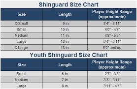 Nike Soccer Shin Guards Size Chart Www Bedowntowndaytona Com