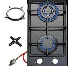 Phonix 102gbt Gaskochfeld Glas Gaskocher 2 Flammig Guss Wok Aufsatz Herdkreuz Gaskochfeld Gasschlauch Gaskocher