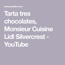 Pin En Monsieur Cuisine