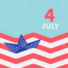 Have the kiddos bring their bikes and decorate with us before the bike parade around birkdale commons parkway. Paper Boat With Stars Striped Ocean 4th Of July Happy Independence Royalty Free Cliparts Vectors And Stock Illustration Image 41671225