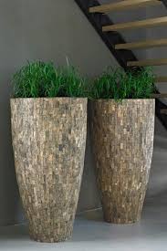 afbeeldingsresultaat voor bloempotten schors bloempot plantenpotten tuin betegelen
