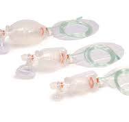 BVM w/ Pop-Off, Silicone Resuscitator, Reusable | Ferno