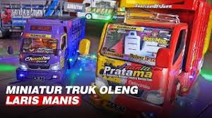 Cara membuat miniatur truk miniatur. Viral Dan Banyak Dicari Miniatur Truk Oleng Buatan Riman Banjir Orderan Beta News