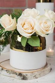 Never miss another show from claire gold. White And Gold Ceramic Claire Vase Pot 5 75 X 5 Save On Crafts