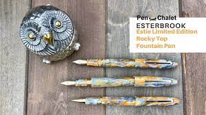 Esterbrook Limited Edition Estie Rocky Top Fountain Pen Unboxing - YouTube