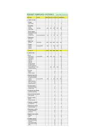 33 Free Film Budget Templates Excel Word Template Lab
