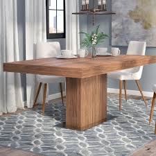 Allmodern Kolton Extendable Dining Table Wayfair Dining Table Dining Table In Kitchen Dining Room Table
