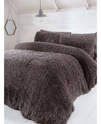 Myhouse has got australia sorted for super king quilt cover sets! Luxus Pelzbettwasche Bettbezug Set King Charcoal