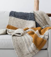 Check spelling or type a new query. How To Make Wool Ease Thick Quick Simple Striped Afghan Online Joann