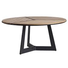 We did not find results for: Tommy Bahama South Beach Brown Teak Wood Top Aluminum Round Outdoor Dining Table 51 D 60 D Kathy Kuo Home