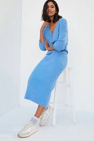 Knitwear hugs your body and comfortably shows off your curves. This Cozy Chic Trend Is Outshining All The Rest And We Have Proof Skirt And Top Set Oversized Sweater Women Skirt Set
