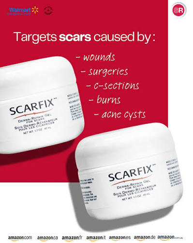 ScarFix Derma Repair Gel and silicone scar sheets can be used as part of  your complete scar treatment regimen. However, we recommend using the gel  twice daily and the sheet at night.