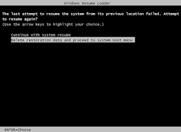 windows resume loader