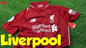 This is advertised as authentic new balance liverpool 17/18 home jersey, sold at original price, but received as 100% fake! New Balance Liverpool Fc M Salah 2018 19 Home Soccer Jersey Unboxing Review Youtube