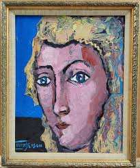 Lucia Wilcox Abstract O/c Sag Harbor 1953