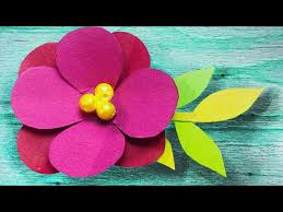 You can use these flowers for card making or other projects. How To Make Small Tiny Paper Flower For Crafts And For Greeteng Card Making Alenaan Craft Youtube