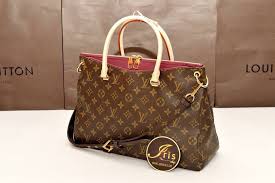 กระเป าหล ยส lv pallas monogram ส ชมพ ม วง ของใหม พร อมส ง กระเป าหล ยส