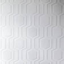 Hex Geometrique Papier Peint De Anaglypta Xii Lelandswallpaper Geometric Paintable Wallpaper Paintable Wallpaper Paintable Textured Wallpaper