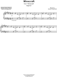 If you dont know how to re. Minecraft Sheet Music 8 Arrangements Available Instantly Musicnotes